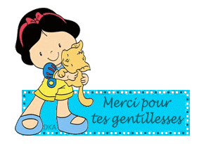 Gif animé merci pour tes gentillesses